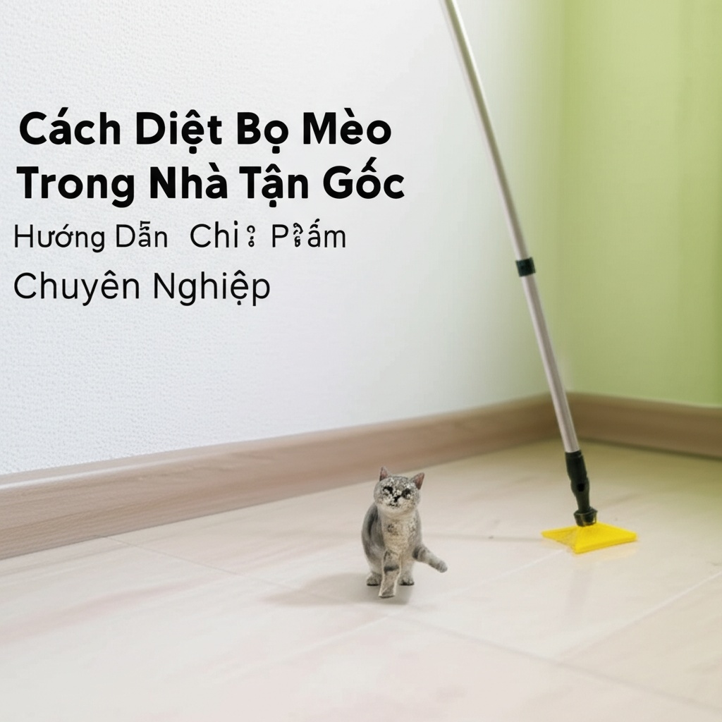 Hình minh họa cho bài viết: Cách Diệt Bọ Mèo Trong Nhà Tận Gốc: Hướng Dẫn Chi Tiết & Giải Pháp Chuyên Nghiệp