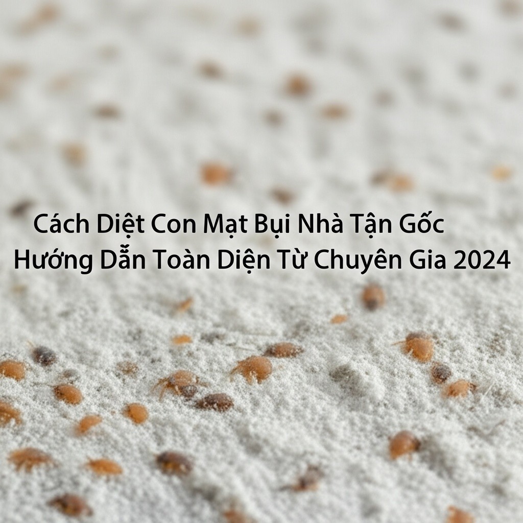 Hình minh họa cho bài viết: Cách Diệt Con Mạt Bụi Nhà Tận Gốc: Hướng Dẫn Toàn Diện Từ Chuyên Gia 2024