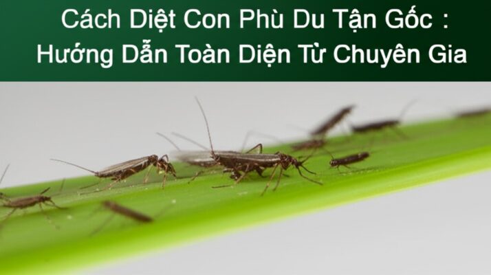 Cách Diệt Con Phù Du Tận Gốc: Hướng Dẫn Toàn Diện Từ Chuyên Gia