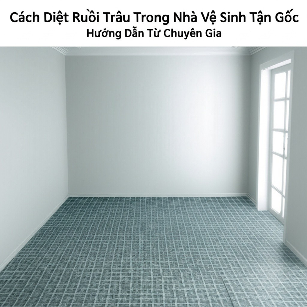 Hình minh họa cho bài viết: Cách Diệt Ruồi Trâu Trong Nhà Vệ Sinh Tận Gốc: Hướng Dẫn Từ Chuyên Gia