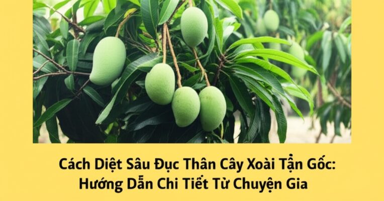 Cách Diệt Sâu Đục Thân Cây Xoài Tận Gốc: Hướng Dẫn Chi Tiết Từ Chuyên Gia