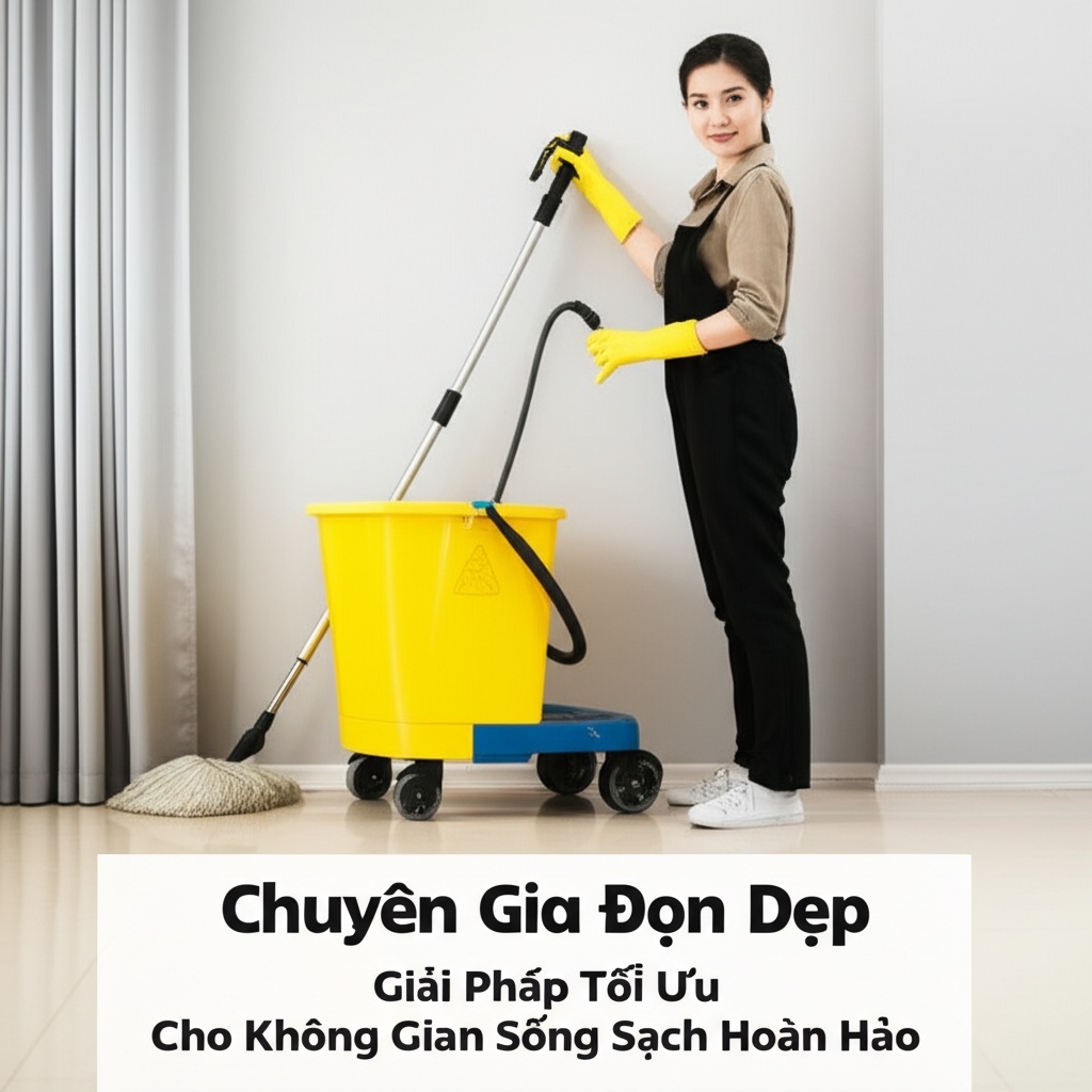 Hình minh họa cho bài viết: Chuyên Gia Dọn Dẹp: Giải Pháp Tối Ưu Cho Không Gian Sống Sạch Hoàn Hảo