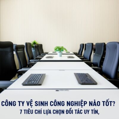 Công ty vệ sinh công nghiệp nào tốt? 7 Tiêu chí lựa chọn đối tác uy tín