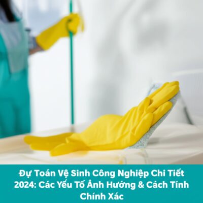 Dự Toán Vệ Sinh Công Nghiệp Chi Tiết 2024: Các Yếu Tố Ảnh Hưởng & Cách Tính Chính Xác